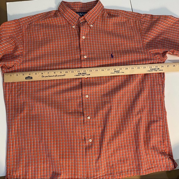 Ralph Lauren Greggor plaid Shirt 100% Cotton - Picture 5 of 6